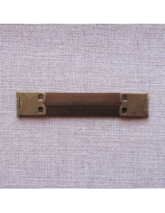 Fermoir clic-clac pour étui à lunette ou porte-monnaie 8 cm