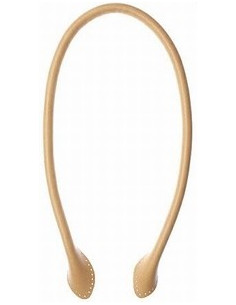 Anses de sac en cuir synthétique - 70 cm - beige