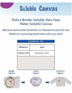 DMC - Soluble Canvas
