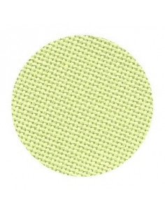 Toile Zweigart Lugana coloris 6140 - Citron vert