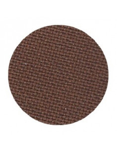 Toile Zweigart Lugana coloris 9024 - Chocolat