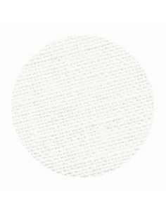 Toile de lin Zweigart Belfast coloris 101 - Blanc cassé