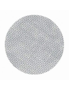 Toile de lin Zweigart Belfast coloris 7729 - Marbré gris
