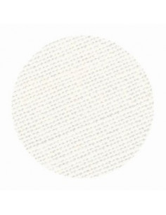 Toile de lin Zweigart Cashel coloris 101 - Blanc cassé