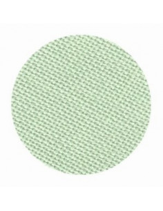 Toile de lin Zweigart Cashel coloris 633 - Vert menthe