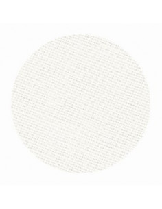 Toile de lin Zweigart Newcastle coloris 101 - Blanc cassé