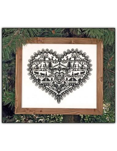 Broderie Passion - Amour de Campagne - Fiche...