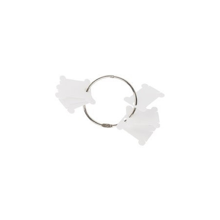 Anneau en métal pour cartes de fils - 7.5 cm    