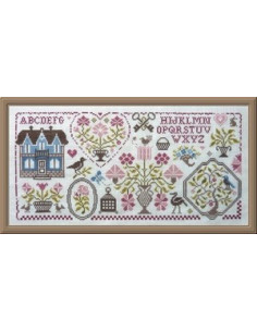 Jardin Privé - Sampler aux Bouquets II