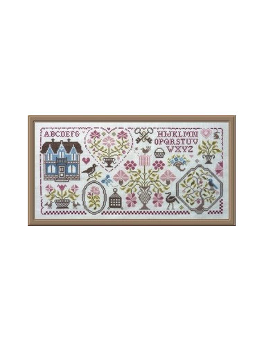 Jardin Privé - Sampler aux Bouquets II