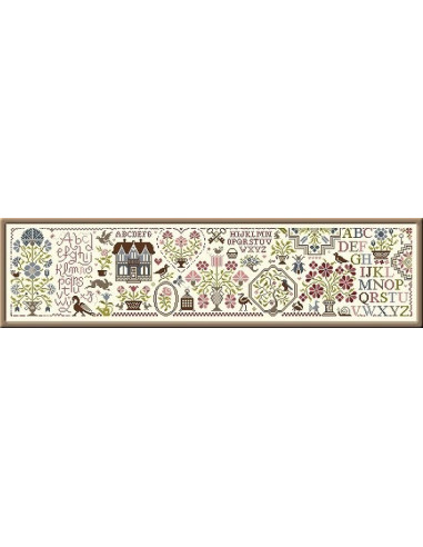 Jardin Privé - Sampler aux Bouquets III    