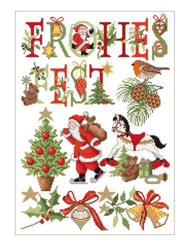 Lindners Kreuzstiche - Frohes Fest    