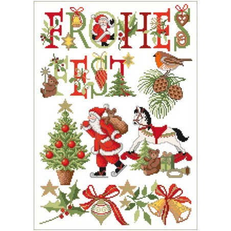 Lindners Kreuzstiche - Frohes Fest    