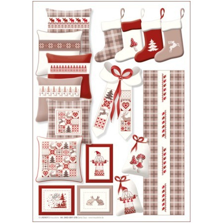 Lindners Kreuzstiche - Santa Claus    