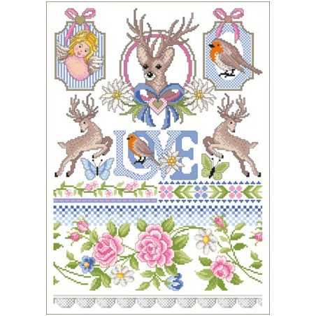 Lindners Kreuzstiche - Romance    