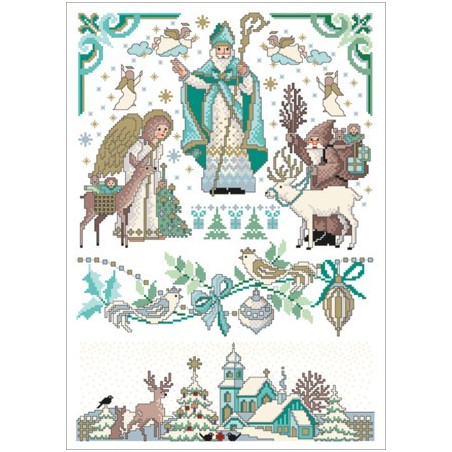 Lindners Kreuzstiche - St. Nikolaus    