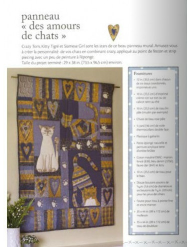 Livre - Quilter chiens & chats    