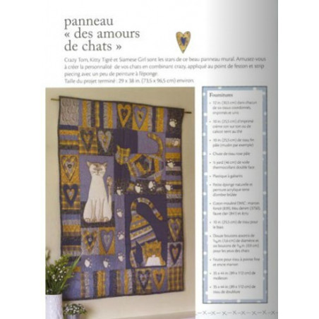Livre - Quilter chiens & chats    