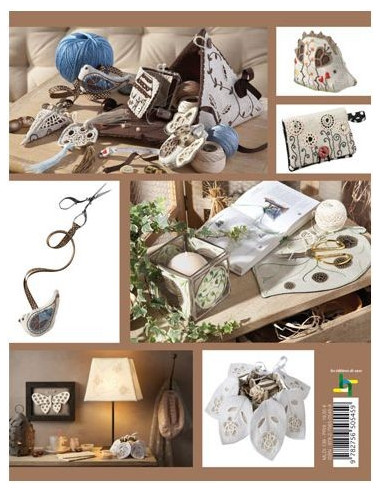 Livre - Broderie Hédébo Esprit nature    