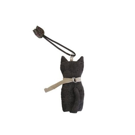Kit de Patchwork - Porte-clé chat    