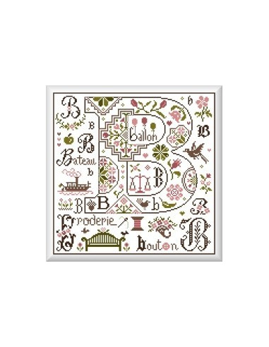 Jardin Privé - Lettre B comme Broderie    