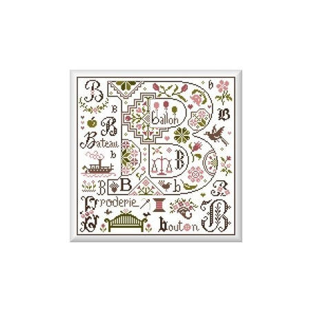 Jardin Privé - Lettre B comme Broderie    