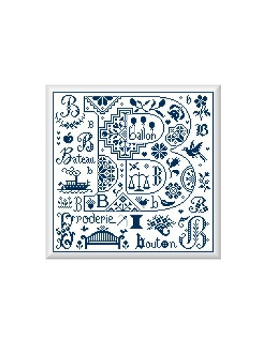 Jardin Privé - Lettre B comme Broderie    