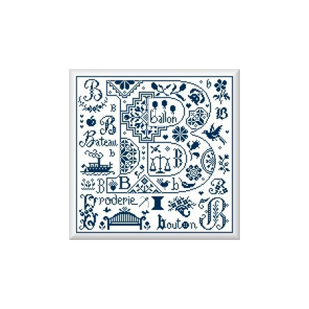 Jardin Privé - Lettre B comme Broderie    