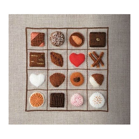 Livre - Pâtisseries parisiennes en broderie Stumpwork