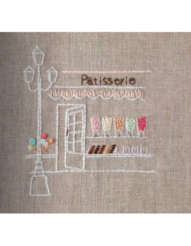 Livre - Pâtisseries parisiennes en broderie...