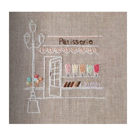 Livre - Pâtisseries parisiennes en broderie Stumpwork