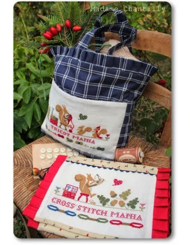 Madame Chantilly - Cross Stitch & Tricot Mania