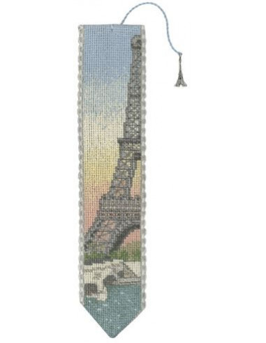 Le Bonheur des Dames - Marque-page - Tour Eiffel en Seine