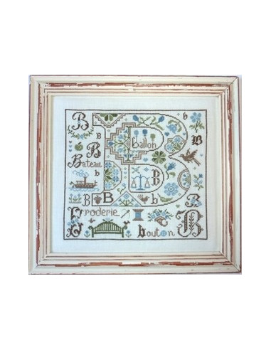 Jardin Privé - Lettre B comme Broderie    
