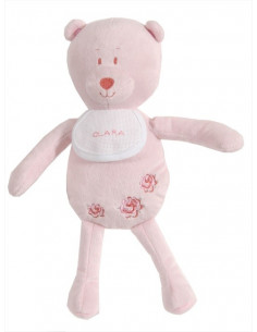 Doudou / Peluche - Ourse - rose