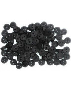 Lot de boutons Dress It Up - Tiny Black Buttons
