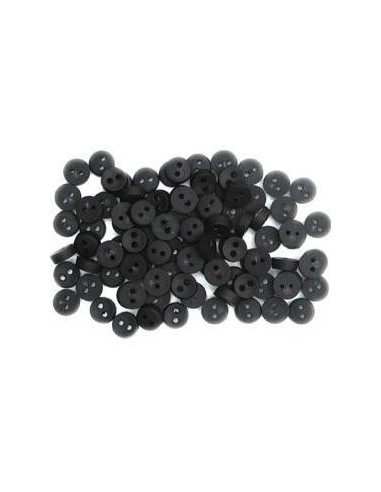 Lot de boutons Dress It Up - Tiny Black Buttons