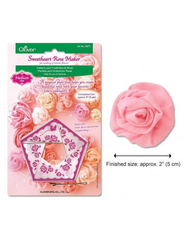 Clover - Gabarits pour confection de Roses - 50...