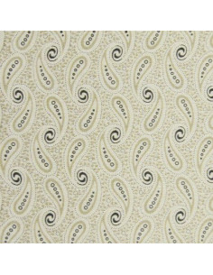 Tissu Patchwork - Volutes - beige