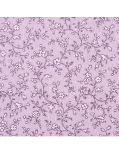 Tissu Patchwork - Petites fleurs - écru sur...
