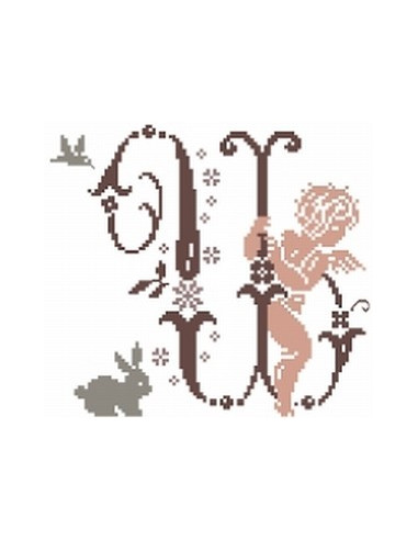 Couleur d Etoile - Lettre d Amour - U