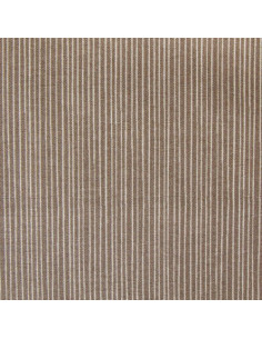 Tissu Patchwork - Rayures - taupe