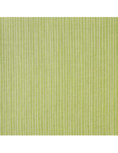 Tissu Patchwork - Rayures - vert