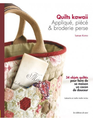 Livre - Quilts kawaii - Appliqué, piécé & broderie perse