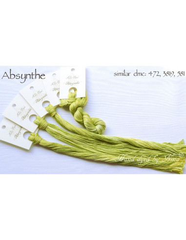 Fil Nina's Threads - coton mouliné - Absynthe
