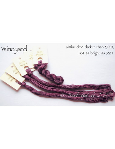 Fil Nina's Threads - coton mouliné - Wineyard