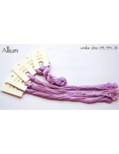 Fil Nina's Threads - coton mouliné - Allium