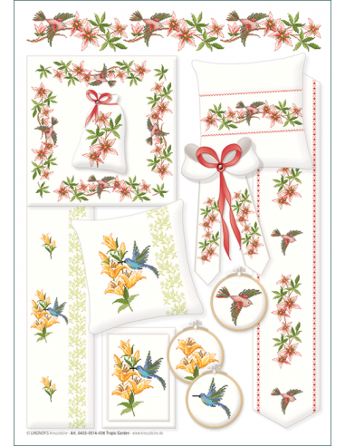 Lindner's Kreuzstiche - Tropic Garden