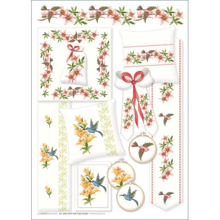 Lindner's Kreuzstiche - Tropic Garden