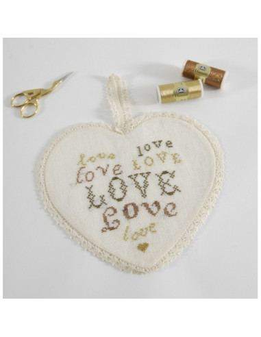 Fil à broder Diamant de DMC - coloris argent...